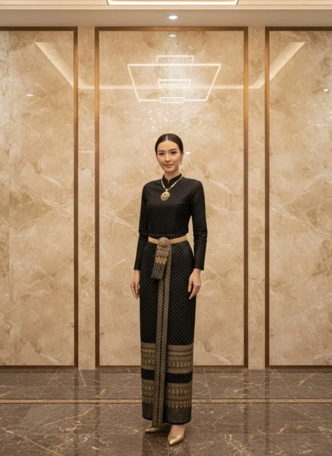 รีวิวลูกค้า ลดา ซิลค์ ชุดไทยผ้าไหม รูปที่ 1